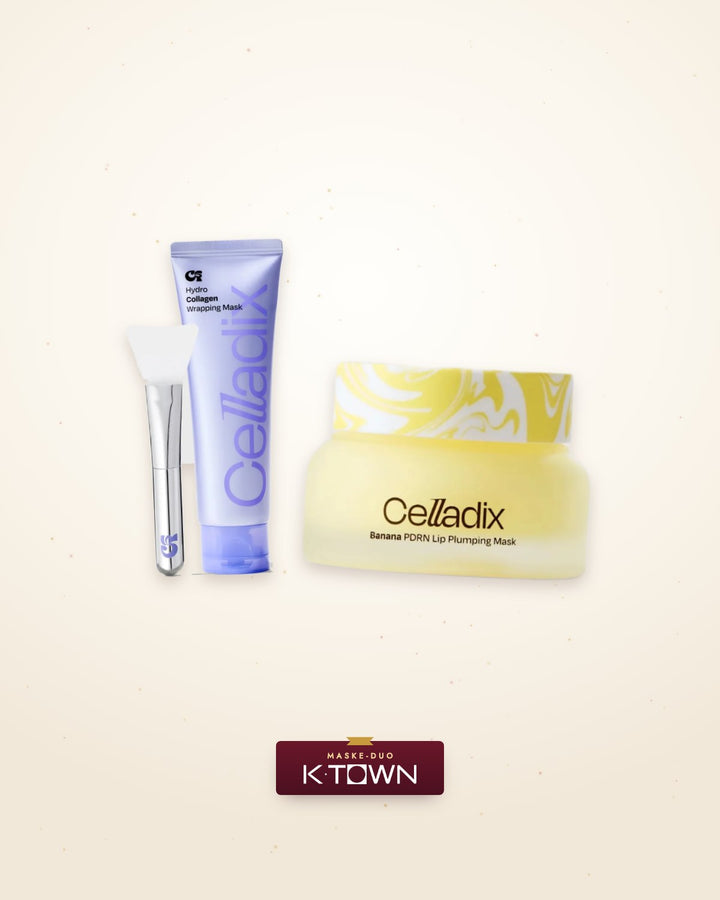 Celladix Maske-duo – kollagen + leppemaske