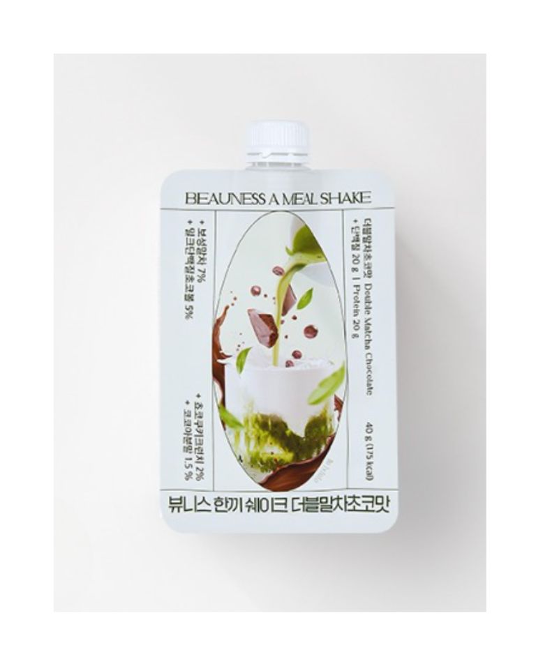 A Meal Shake Double Matcha Choco – proteinshake