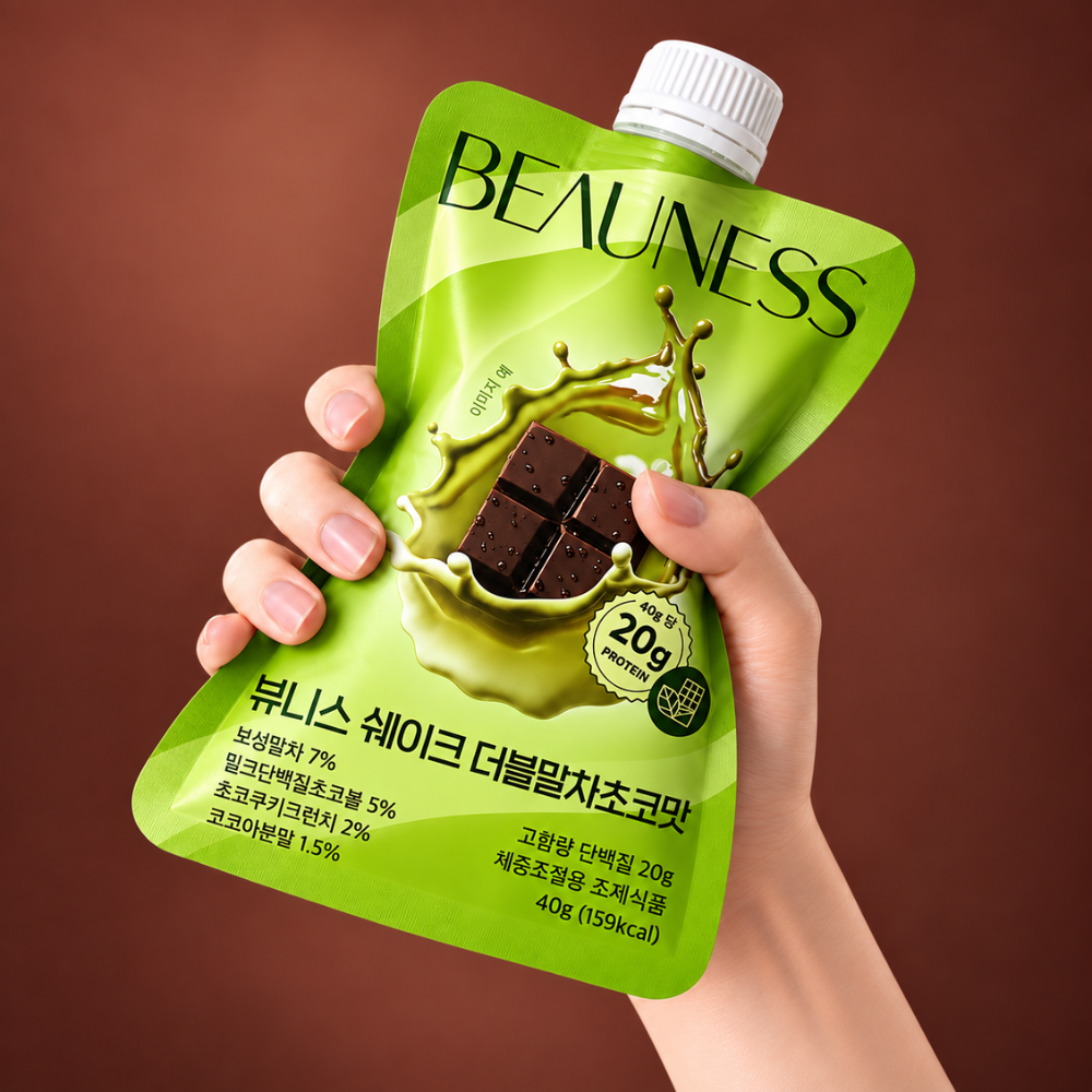 A Meal Shake Double Matcha Choco – proteinshake
