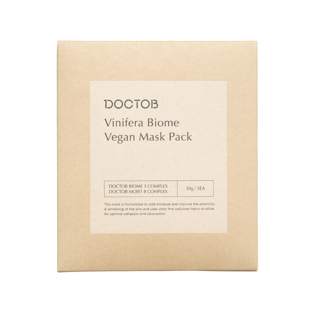 DOCTOB Vinifera Biome Vegan Mask Pack