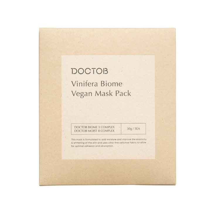 DOCTOB Vinifera Biome Vegan Mask Pack