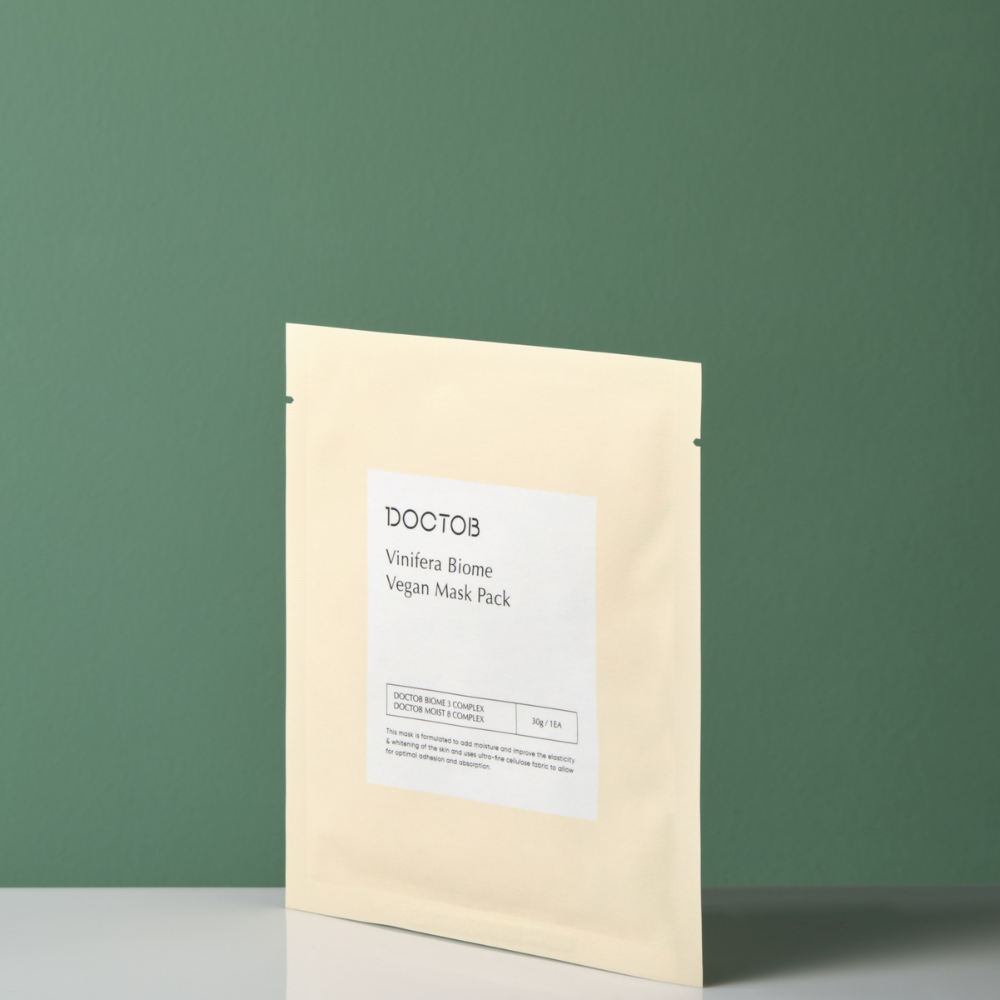 DOCTOB Vinifera Biome Vegan Mask Pack