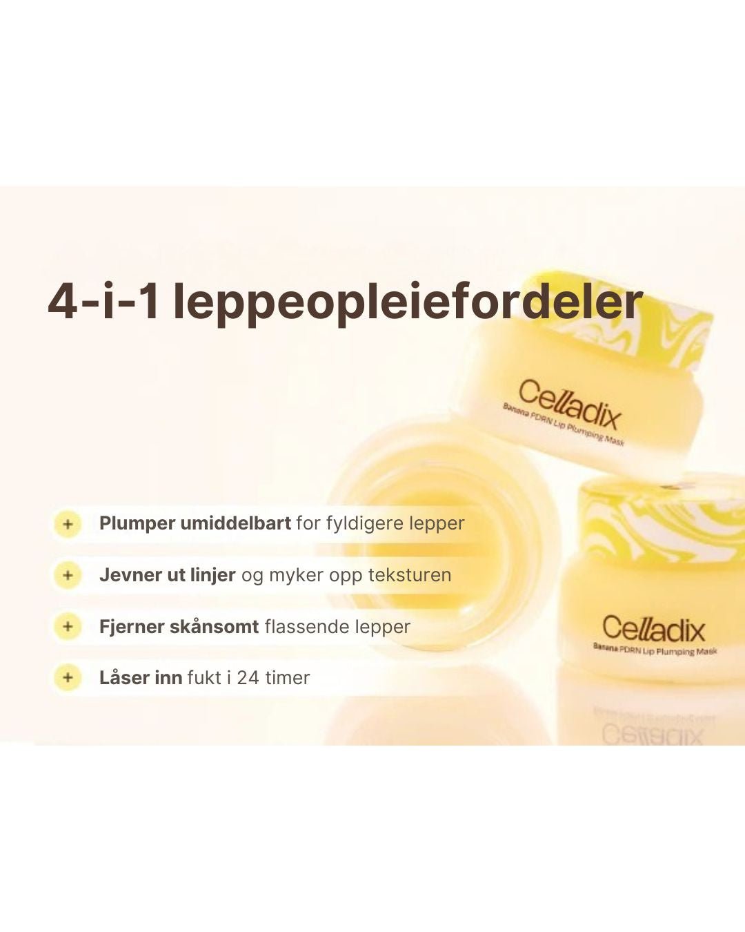 Banana PDRN Lip Plumping Mask - K - Town Norway