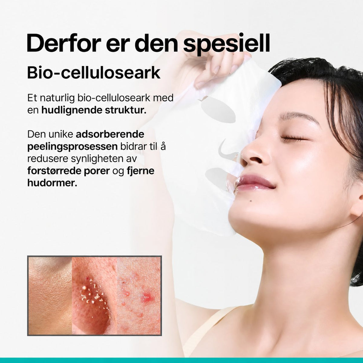 Hva gjør masken spesiell – Celladix Bio Pore Care