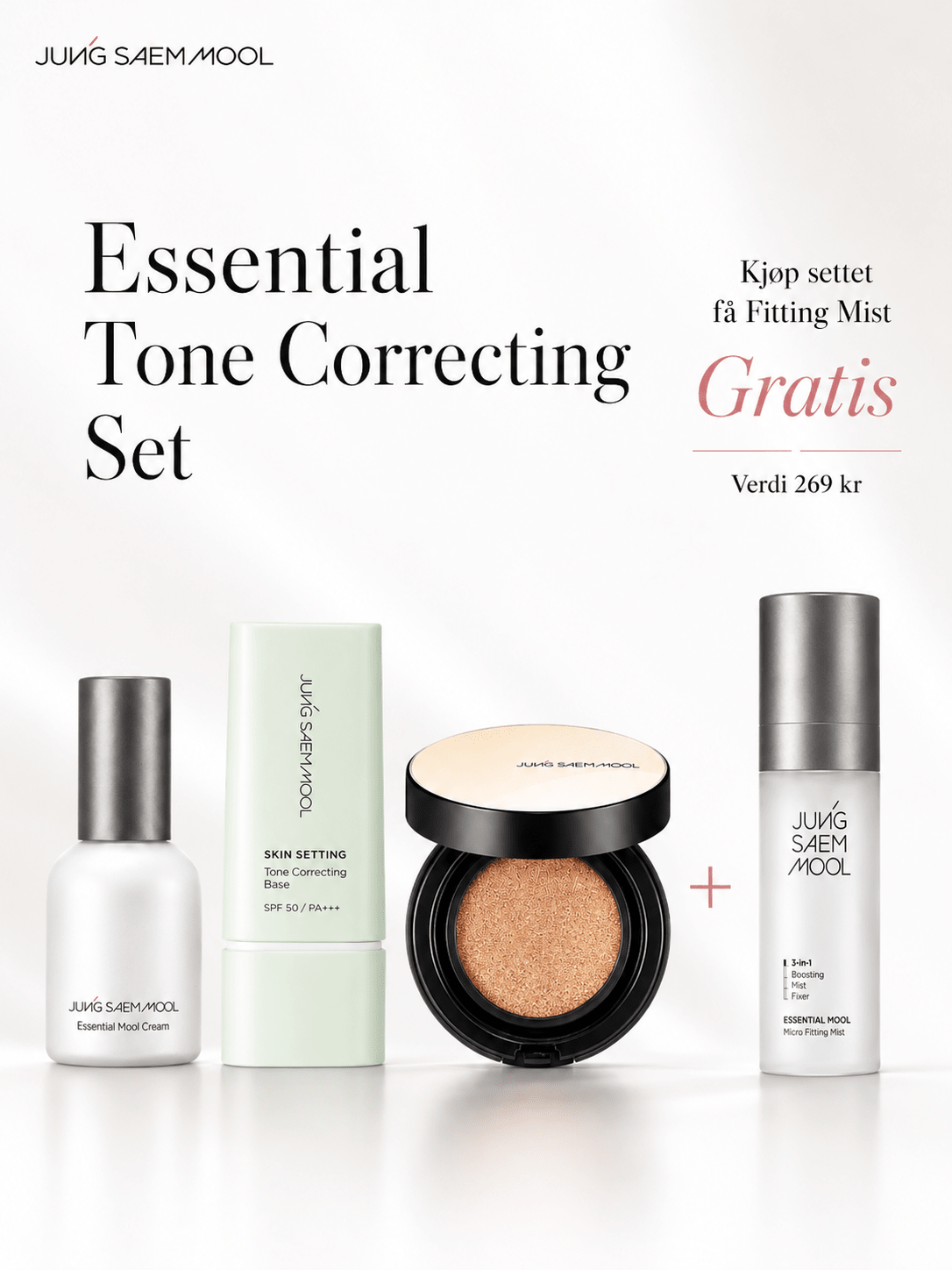 Essential Tone Correcting Set ( Limited edition ) - K-Town Norway