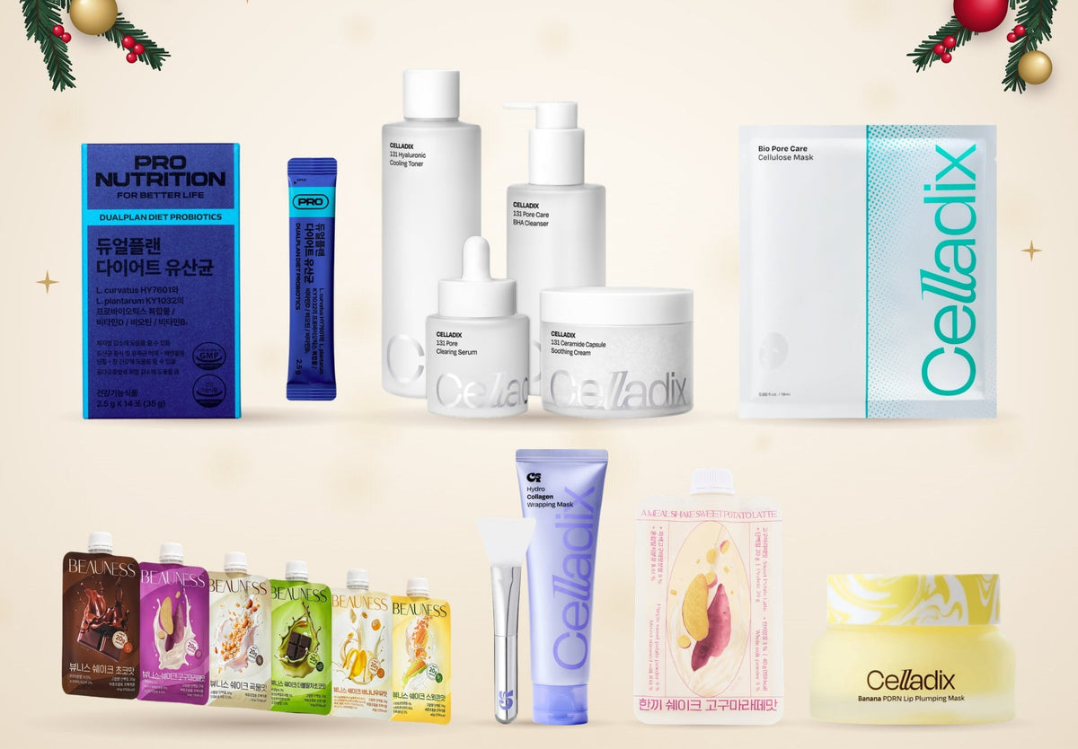 Celladix Total Pore Care – julegavesett, produktene i settet
