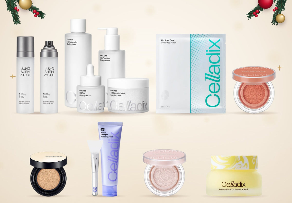 Full Glow Celladix – julegavesett, produktene i settet