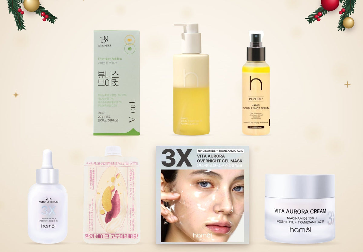 Glow Inside Out – julegavesett, produktene i settet