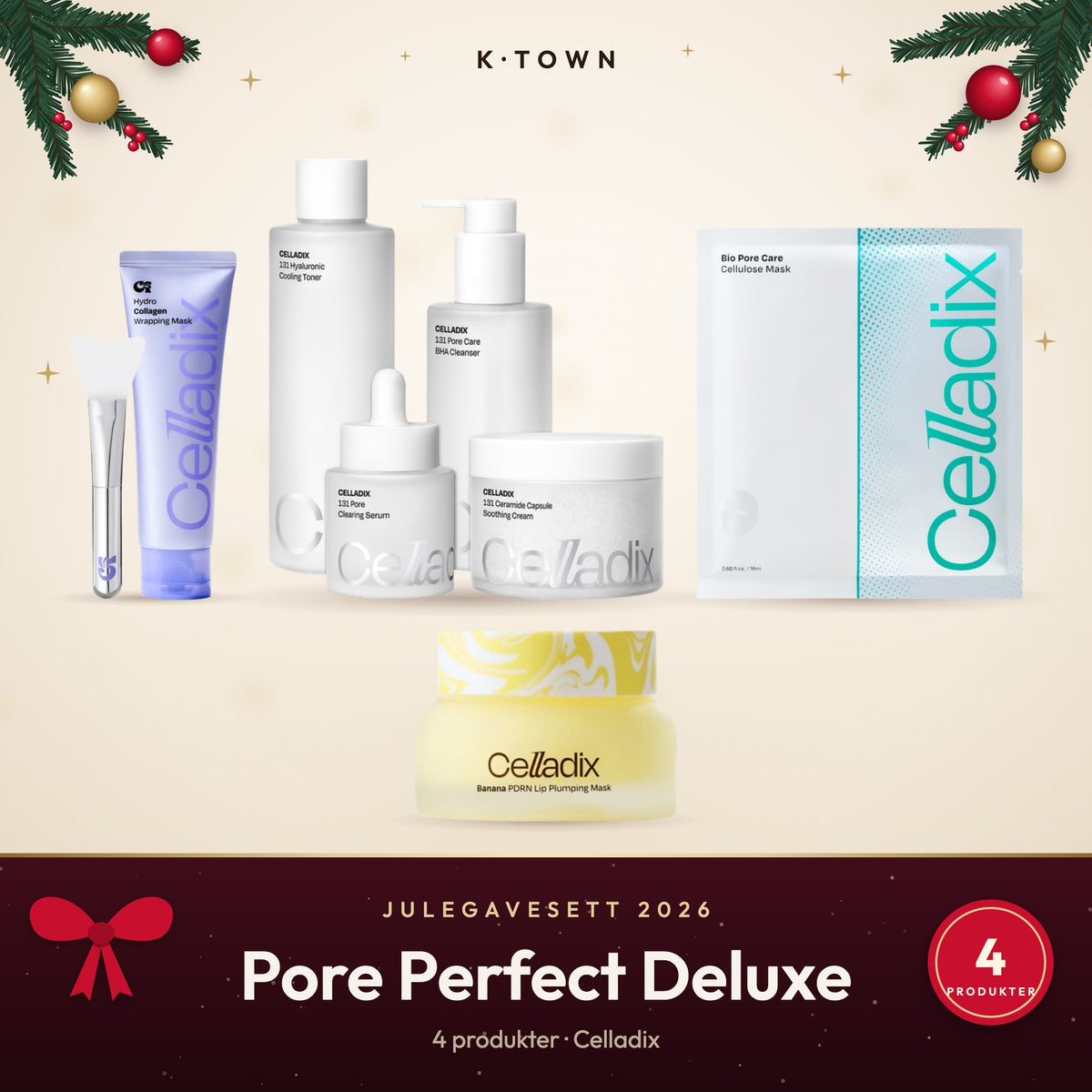 Pore Perfect Deluxe – julegavesett 2026 fra K-Town