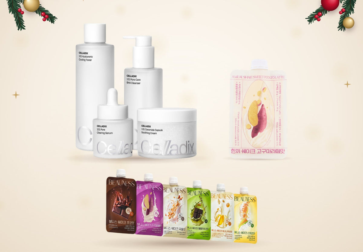 Pore Reset + Protein – julegavesett, produktene i settet