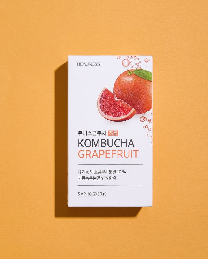BEAUNESS KOMBUCHA – grapefrukt